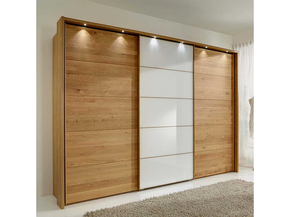 Schwebetuerenschrank Made in Germany 67 cm tief