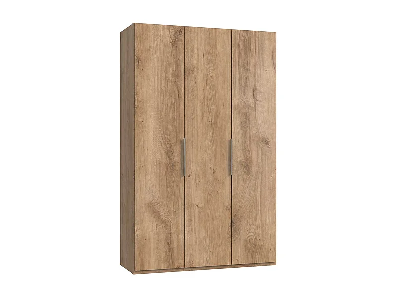 Kleiderschrank mit 3 Türen in Plankeneiche NB 150 cm breit