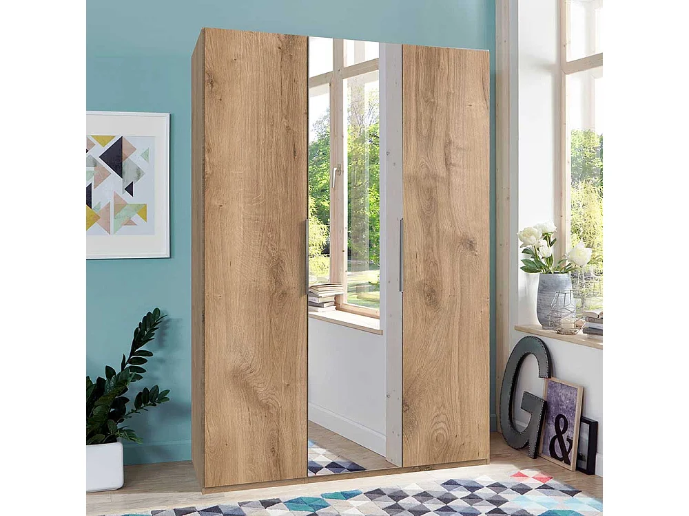 Kleiderschrank mit Spiegeltür 216 cm oder 236 cm hoch Made in Germany