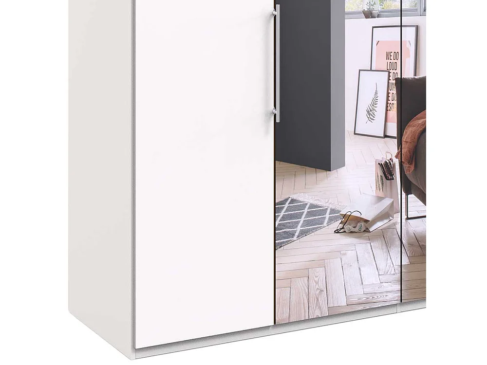 Falttürenschrank mit Spiegel Made in Germany