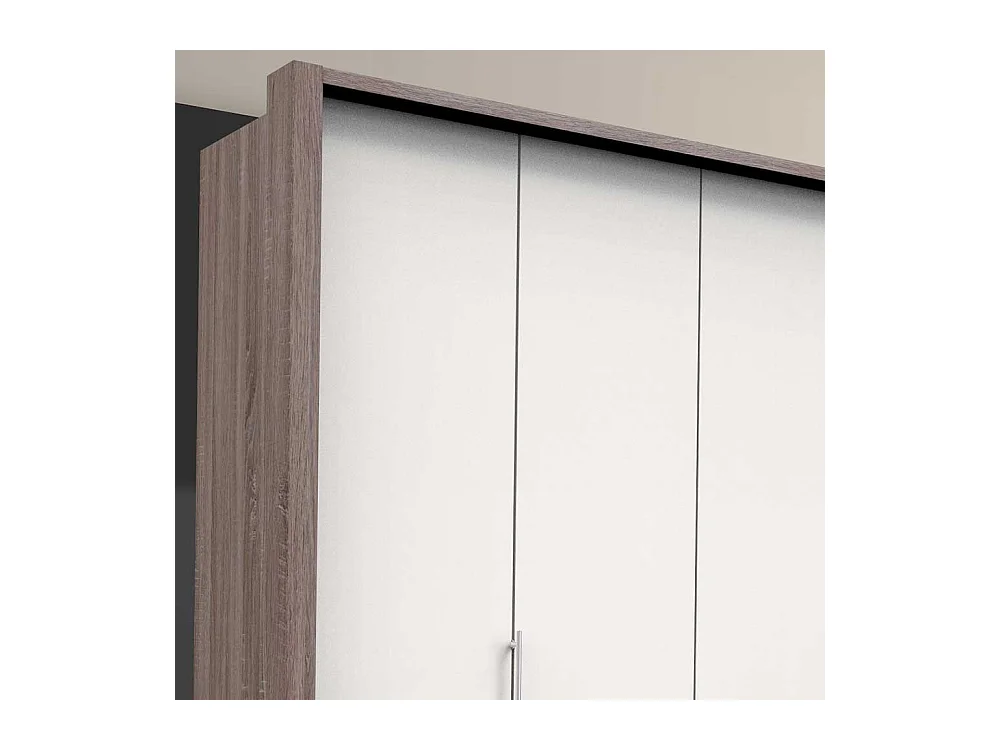 Kleiderschrank Jugendzimmer mit Falttüren und Schubladen modern