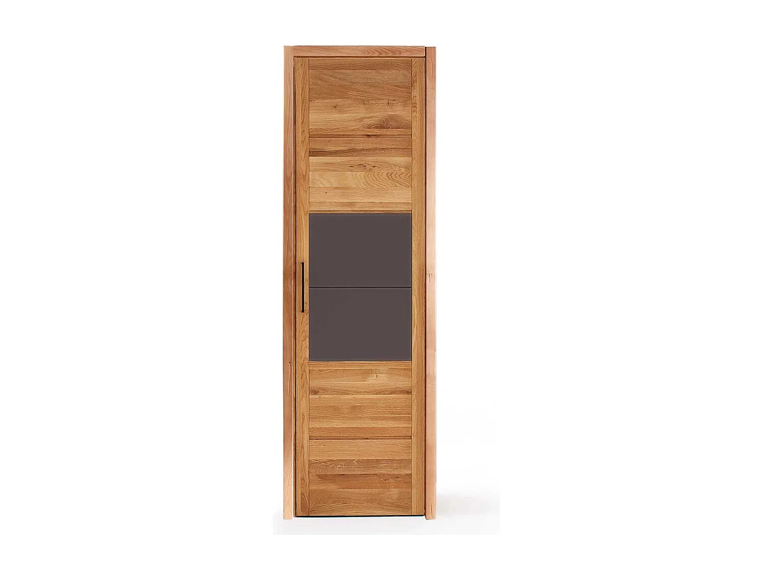 Drehtürschrank aus Wildeiche Massivholz modernem Design