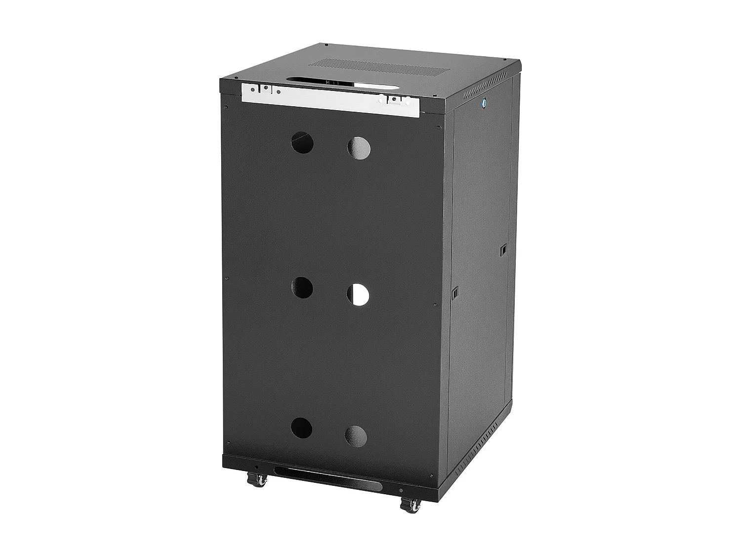 Armário de Rede SucceBuy 22U, Rack Servidor Montagem de Parede, Bay de Patch, Profundidade 60 cm, Carga 136 kg, com Porta Travável Vidro Temperado