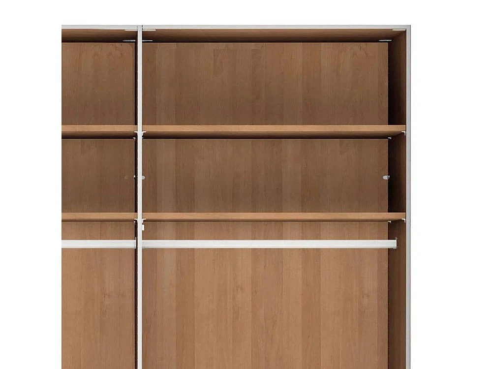 Kleiderschrank Drehtürenschrank in modernem Design 393 cm breit