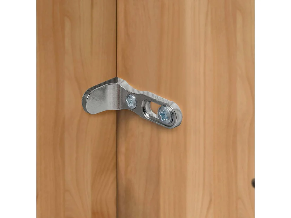 Kleiderschrank Drehtürenschrank in modernem Design 393 cm breit