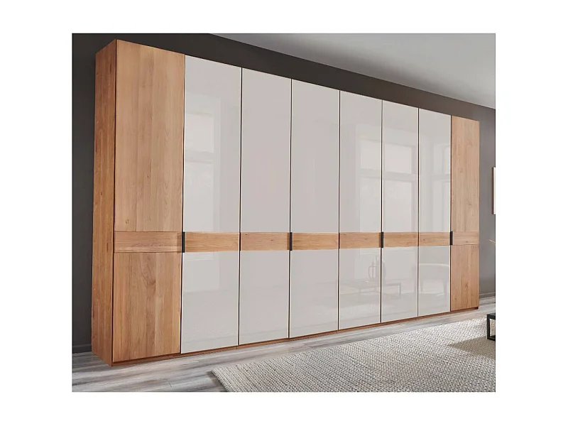 Kleiderschrank Drehtürenschrank in modernem Design 393 cm breit