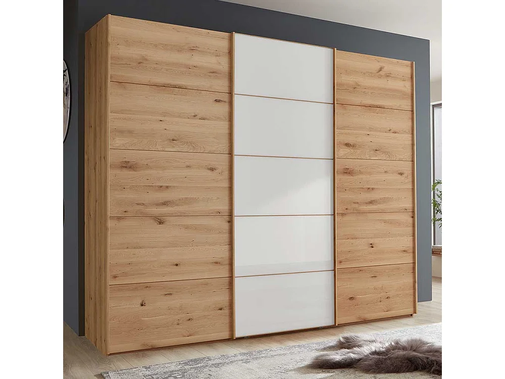 Schwebetürenkleiderschrank Made in Germany 67 cm tief