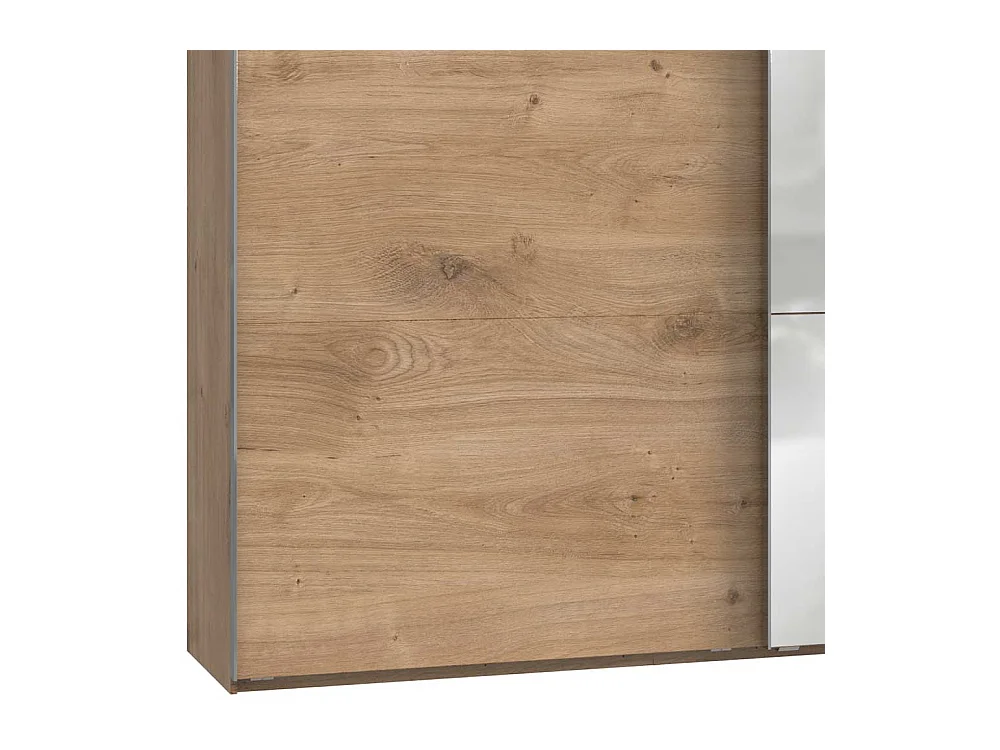 Kleiderschrank mit Spiegel und 2 Schwebetüren Made in Germany