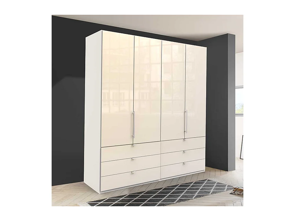 Kleiderschrank mit sechs Schubladen Made in Germany