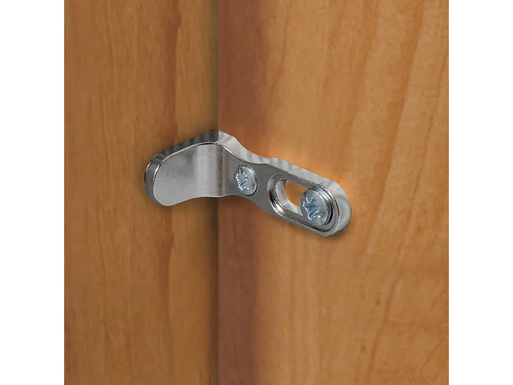 Drehtürenschrank Schlafzimmerkleiderschrank in Champagner und Erlefarben