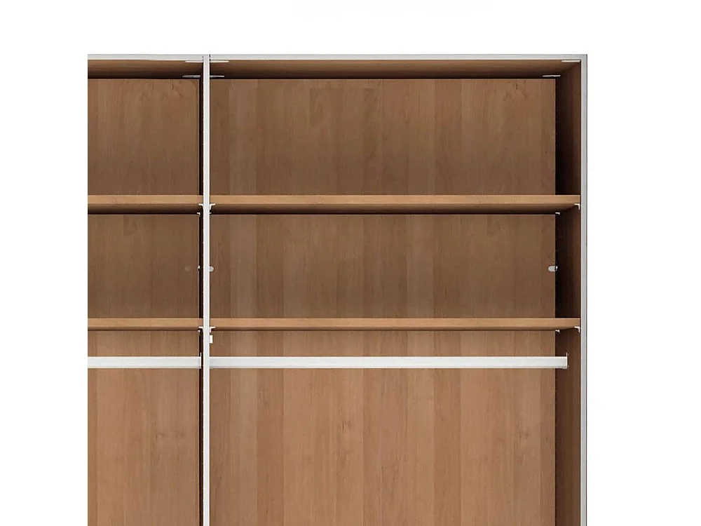 Schlafzimmerkleiderschrank Drehtürschrank in modernem Design 393 cm breit
