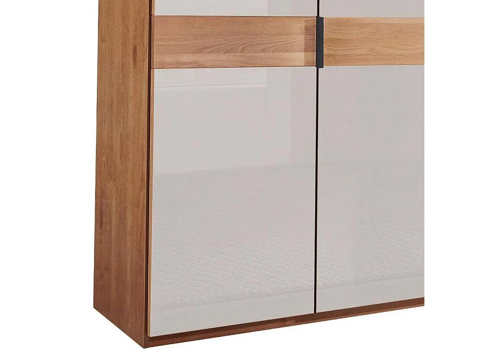 Schlafzimmerkleiderschrank Drehtürschrank in modernem Design 393 cm breit