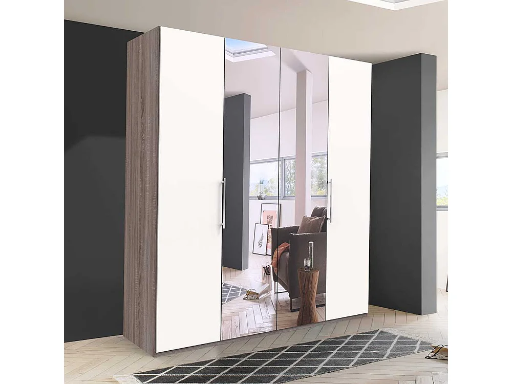 Jugend Kleiderschrank 2 türig mit Spiegel Made in Germany