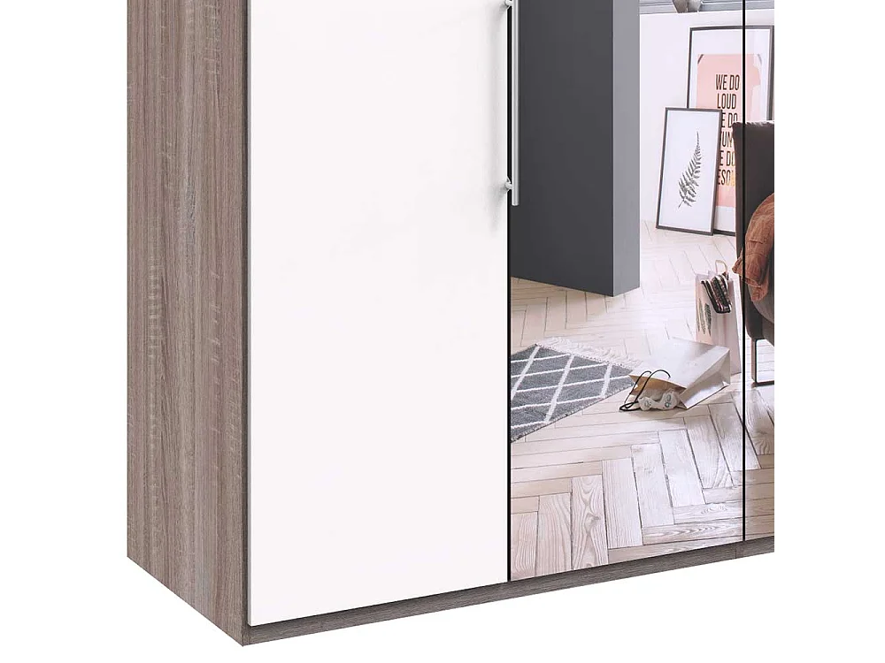 Jugend Kleiderschrank 2 türig mit Spiegel Made in Germany