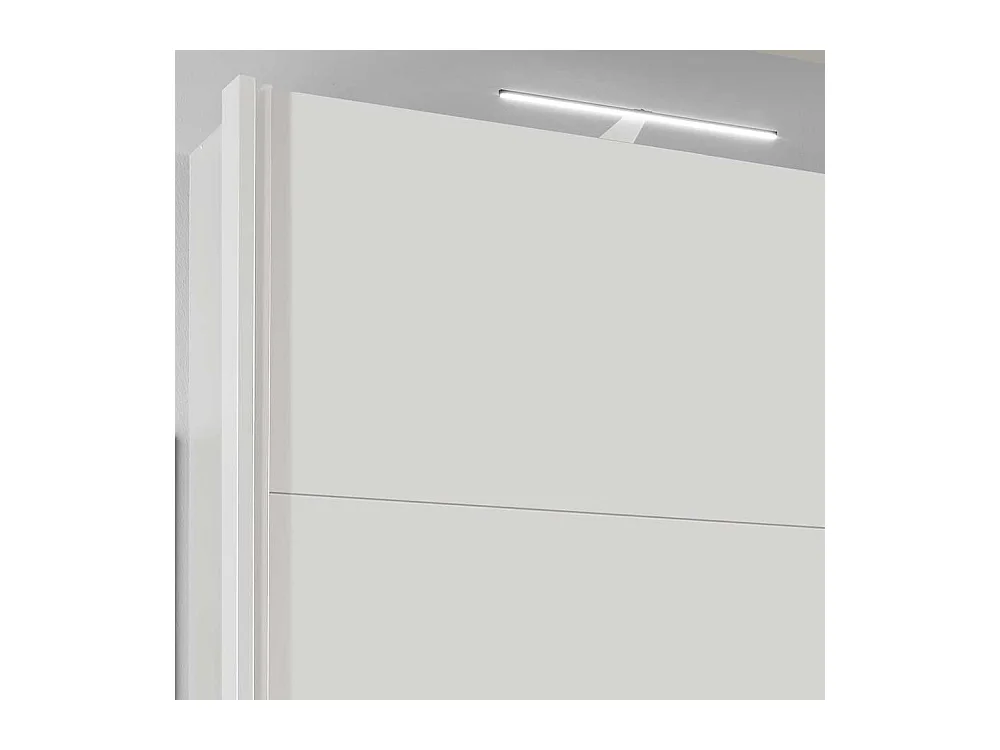Kleiderschrank in Weiß Schwebetüren