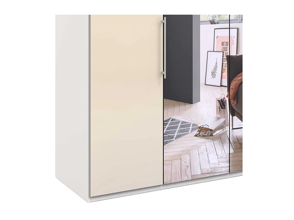 Schlafzimmerschrank mit Spiegeltür modernem Design