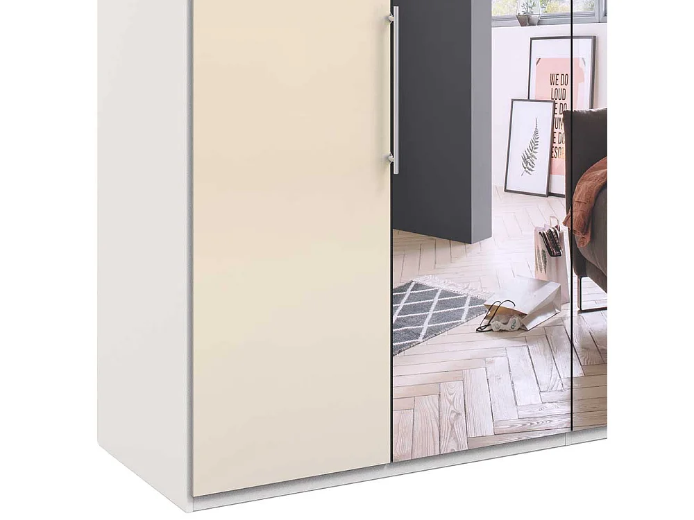 Schlafzimmerschrank mit Spiegeltür modernem Design