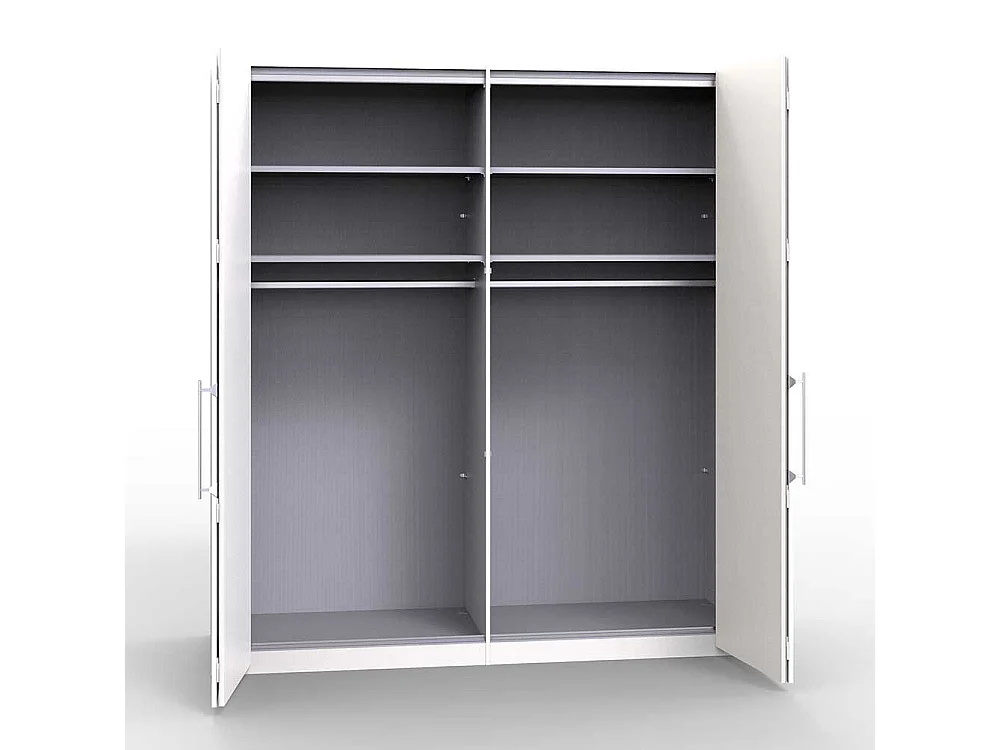 Kleiderschrank Made in Germany glasbeschichtet