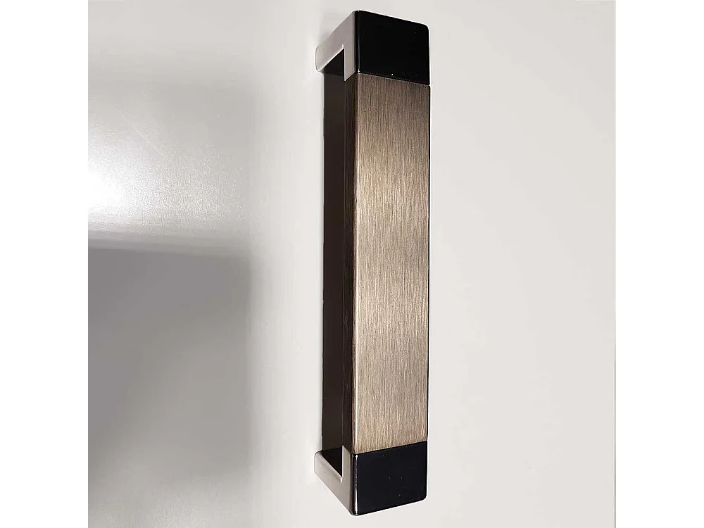 Spiegeltüren Kleiderschrank in Weiß Pinie furniert