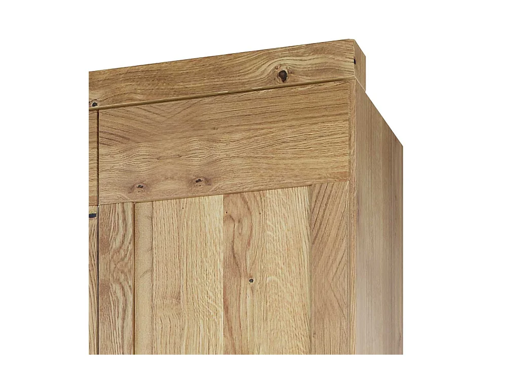 Kleiderschrank mit Schubladen in Asteichefarben eine Spiegeltür