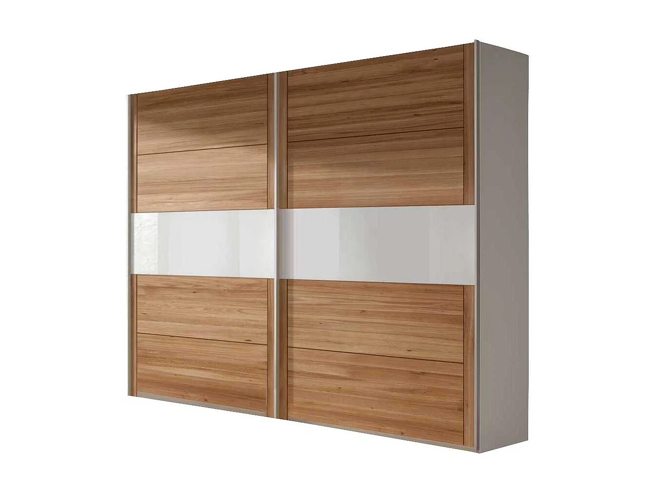 Schlafzimmerschrank mit Schiebetüren Wildeiche Dekor