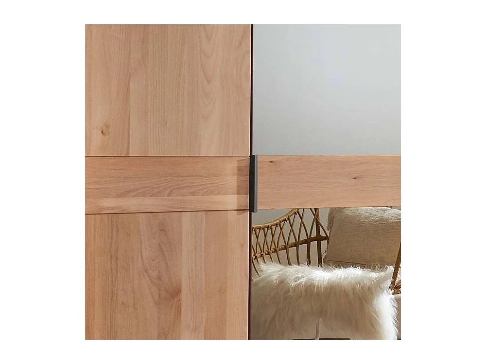 Schlafzimmerschrank Drehtürenkleiderschrank 246 cm breit 216 cm hoch