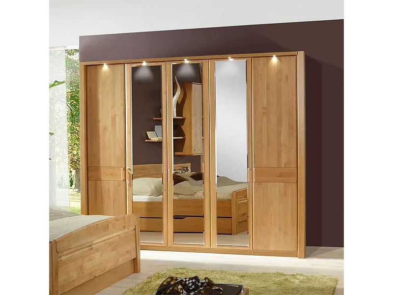 Drehtürenschrank mit Spiegeln Spiegel