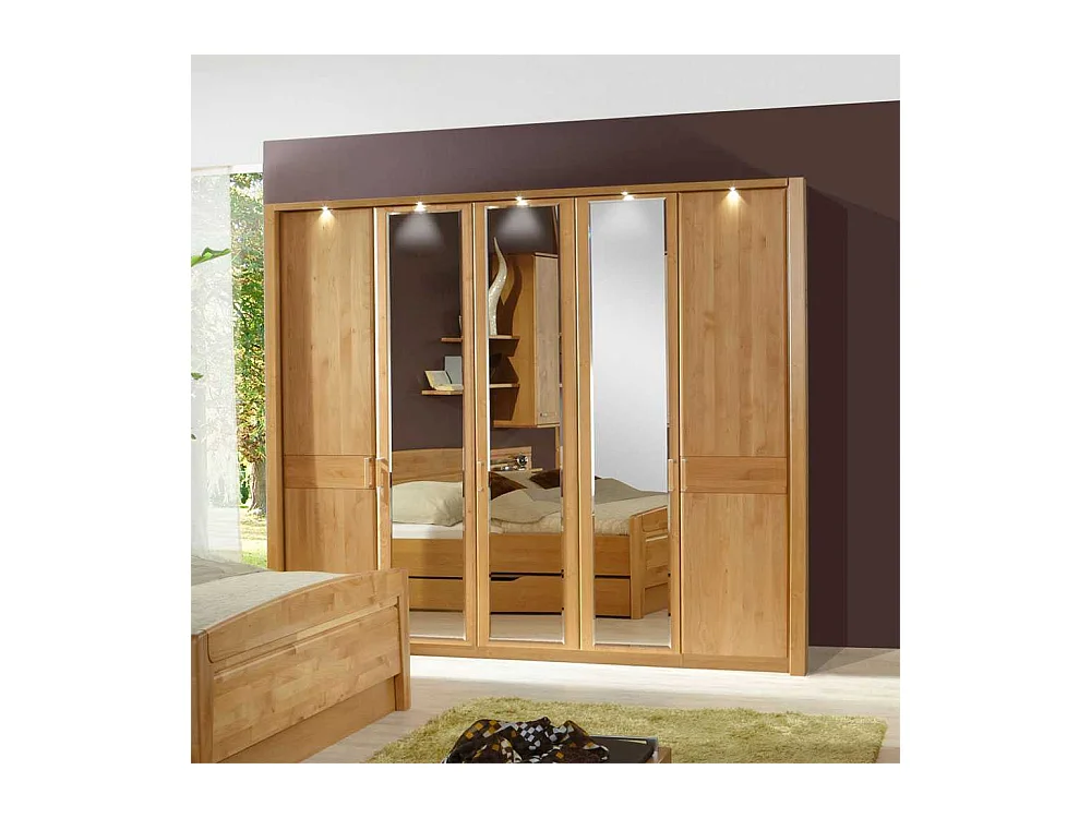 Drehtürenschrank mit Spiegeln Spiegel