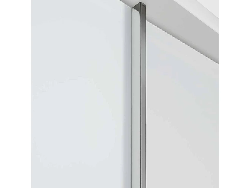 Weißer Gleittürenschrank Made in Germany Spiegeln