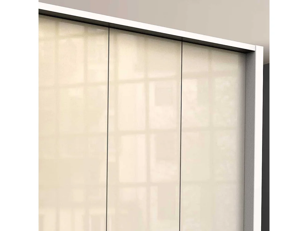 Jugend Kleiderschrank mit Falttüren acht Schubladen