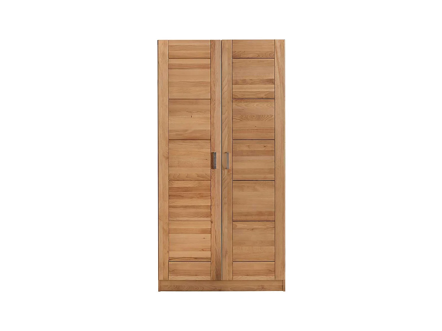 Kleiderschrank in Kernbuchefarben 205 cm hoch