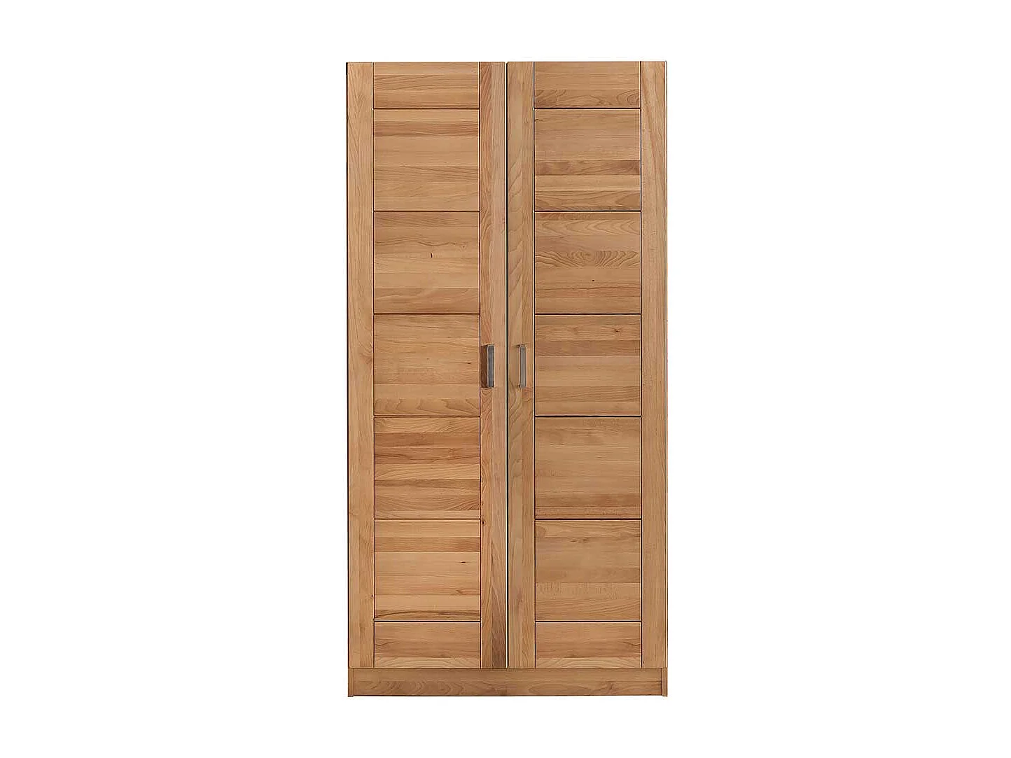 Kleiderschrank in Kernbuchefarben 205 cm hoch