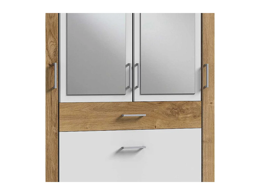 Drehtürenschrank mit Schubladen in modernem Design Made in Germany