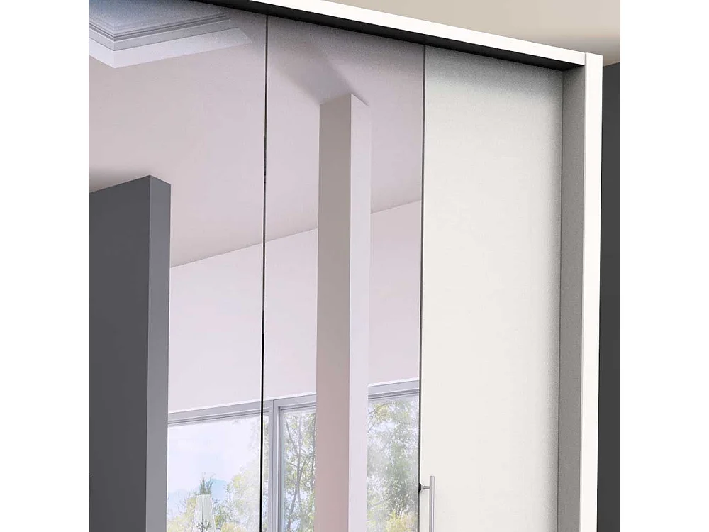 Falttürenschrank mit Spiegel Made in Germany