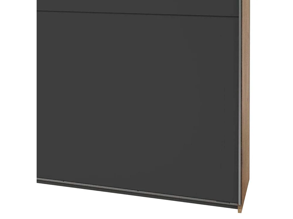 Großer Schlafzimmerkleiderschrank mit Dreh- und Schiebetüren Made in Germany