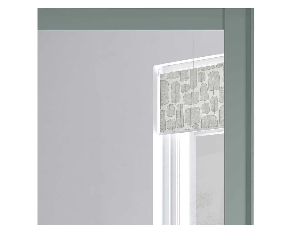 Kleiderschrank mit Gleittüren in Graugrün Made in Germany