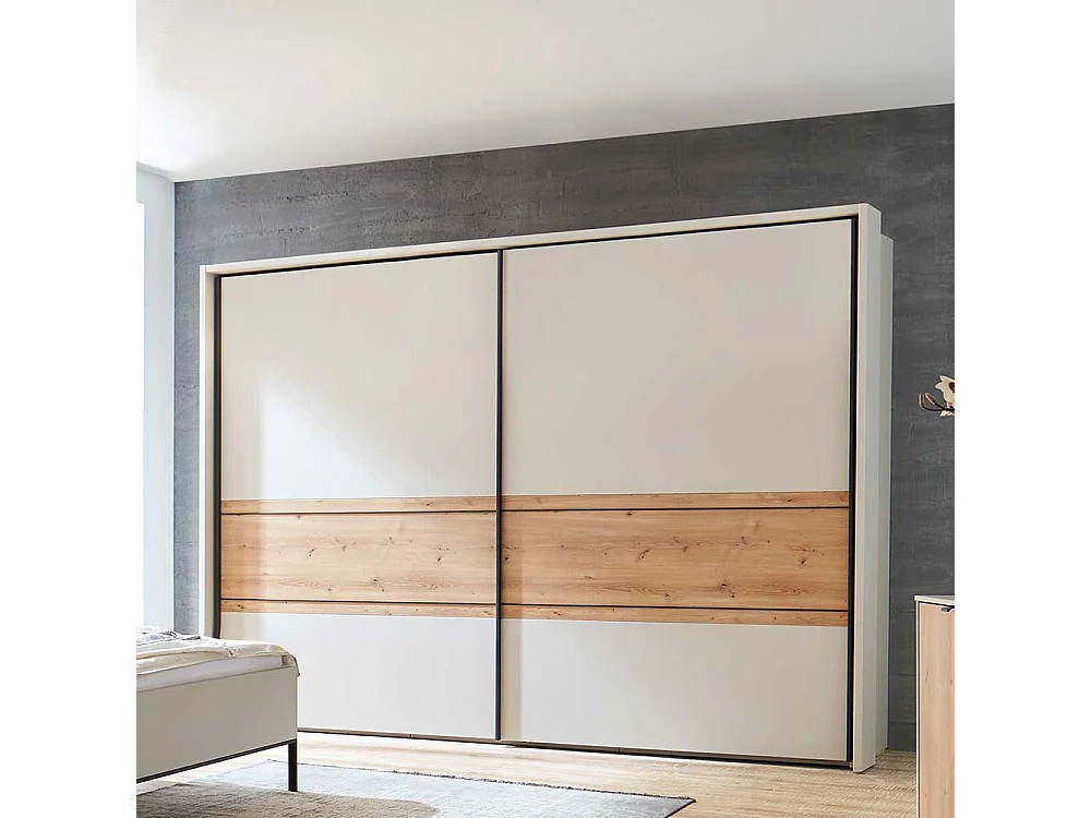Schlafzimmerkleiderschrank mit Schiebetüren Made in Germany