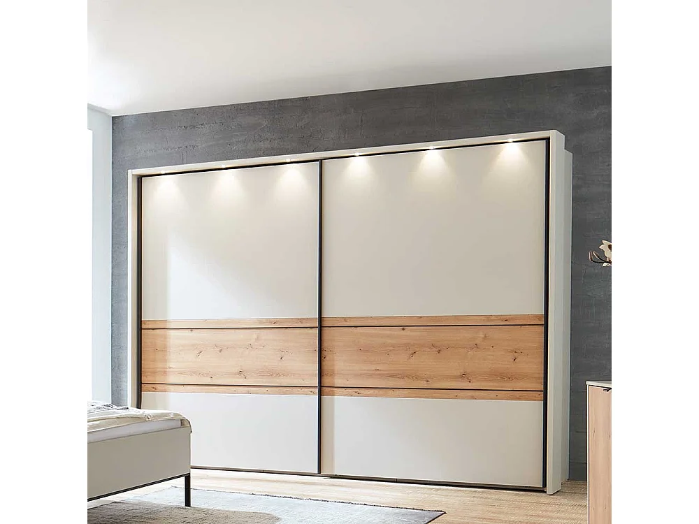 Schlafzimmerkleiderschrank mit Schiebetüren Made in Germany