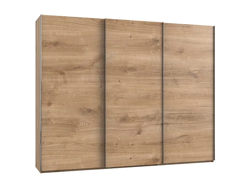 Schwebetürenschrank Kleiderschrank Made in Germany Plankeneiche NB