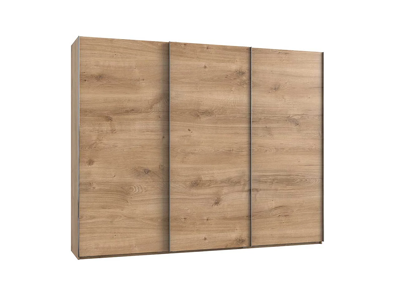 Schwebetürenschrank Kleiderschrank Made in Germany Plankeneiche NB