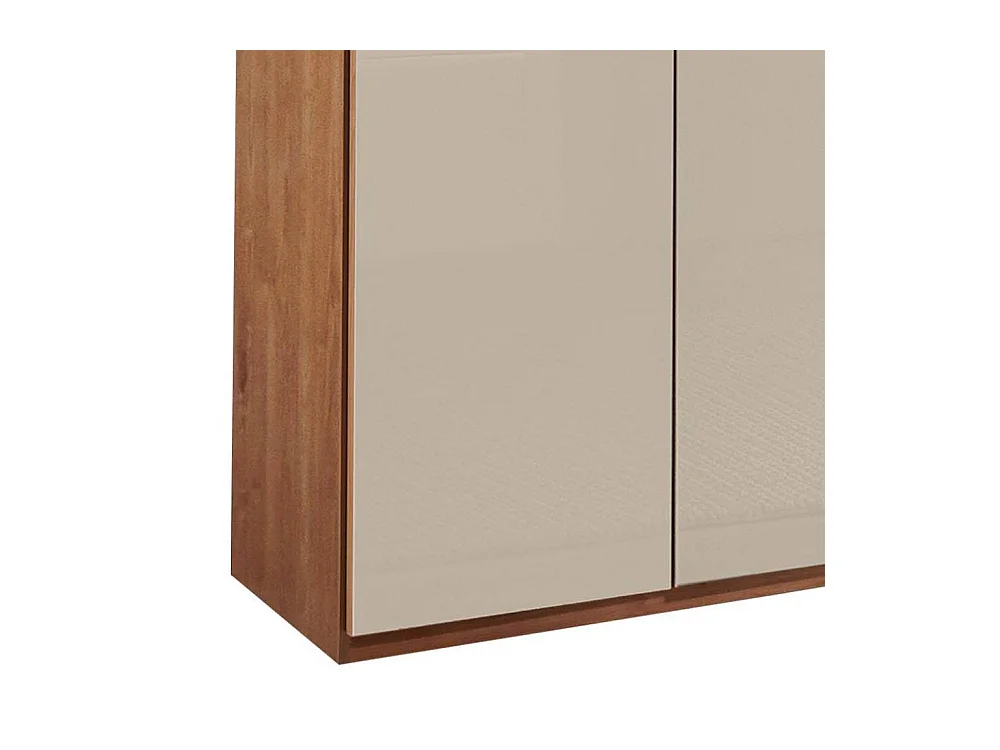 Schlafzimmerschrank Drehtürenkleiderschrank teilmassiv in modernem Design