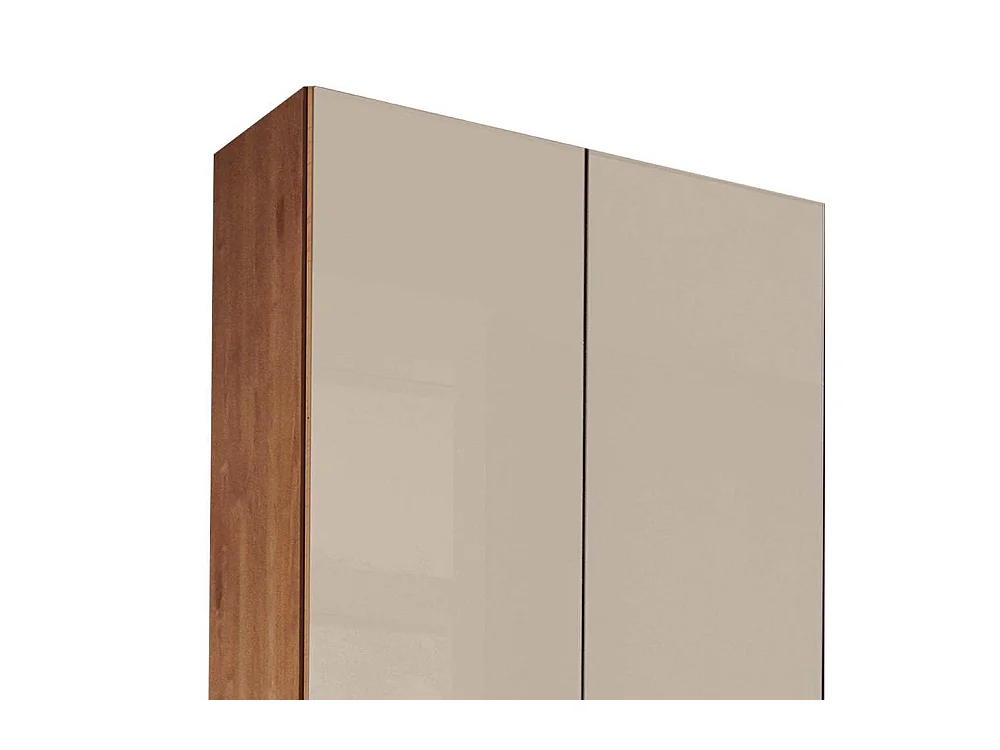 Schlafzimmerschrank Drehtürenkleiderschrank teilmassiv in modernem Design