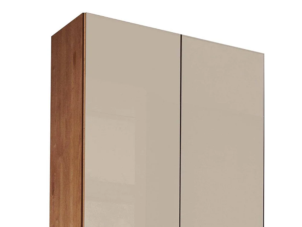 Schlafzimmerschrank Drehtürenkleiderschrank teilmassiv in modernem Design