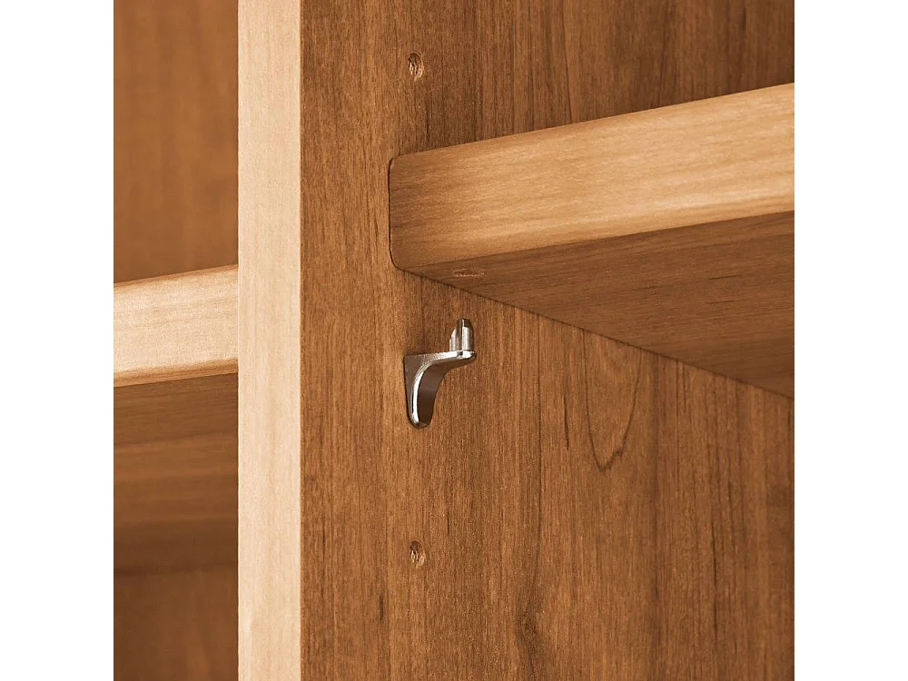 Schlafzimmerschrank Drehtürenkleiderschrank teilmassiv in modernem Design