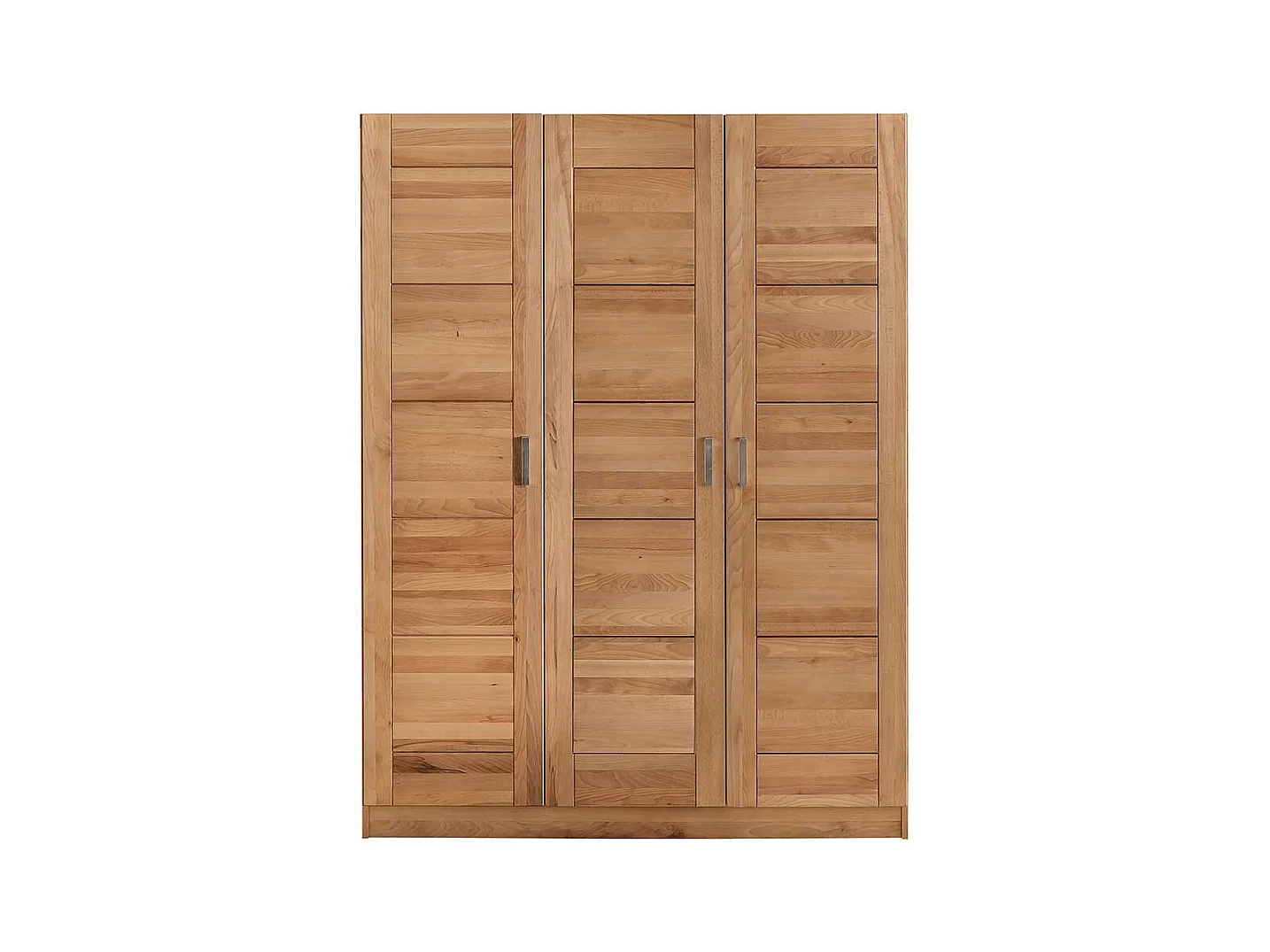 Schlafzimmerschrank in Kernbuchefarben 205 cm hoch