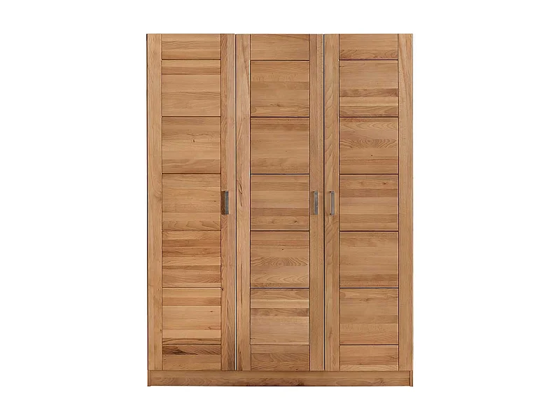 Schlafzimmerschrank in Kernbuchefarben 205 cm hoch