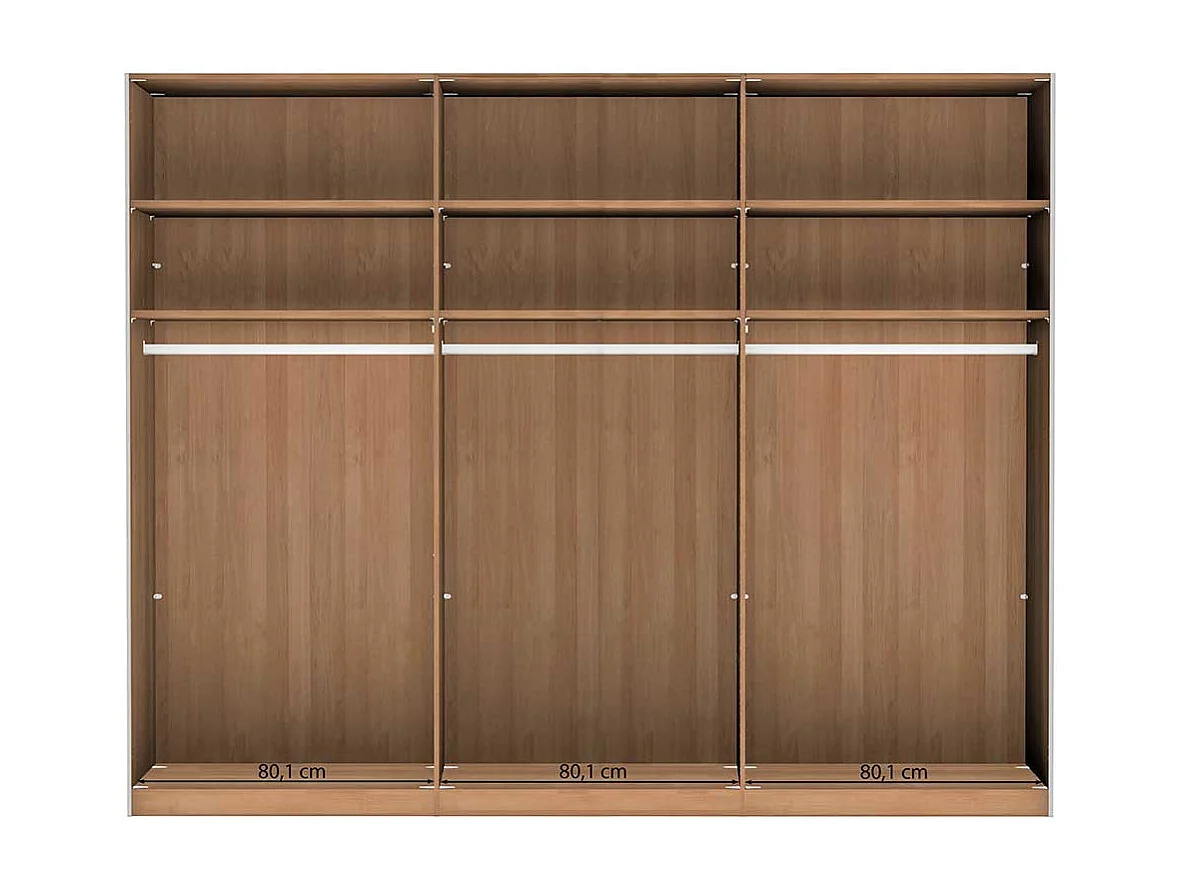 Schlafzimmerschrank mit Schwebetüren Made in Germany