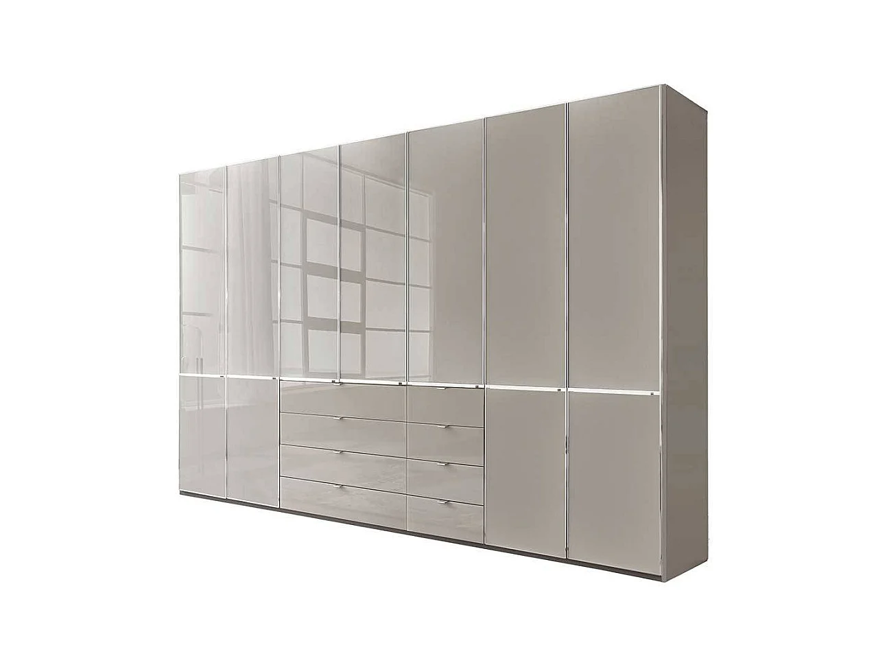 Schlafzimmerschrank Kleiderschrank mit Drehtüren Made in Germany