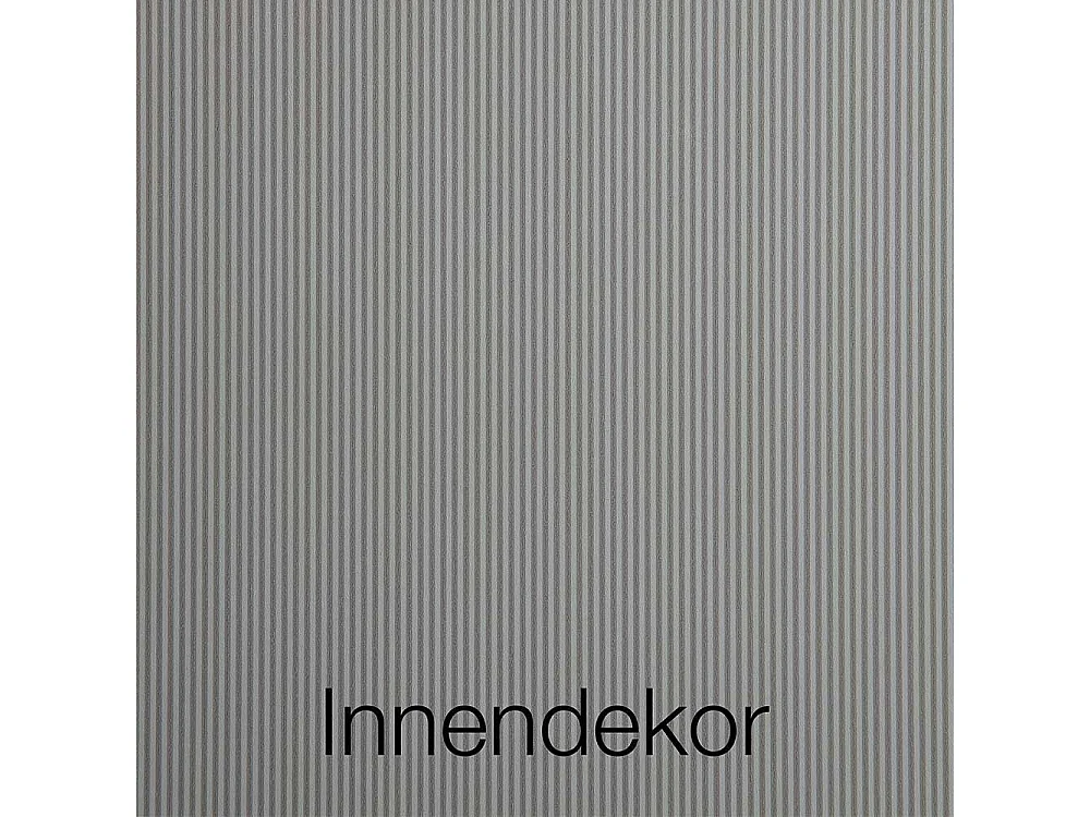 Schlafzimmerschrank in Beige und Eiche Bianco Türen glasbeschichtet