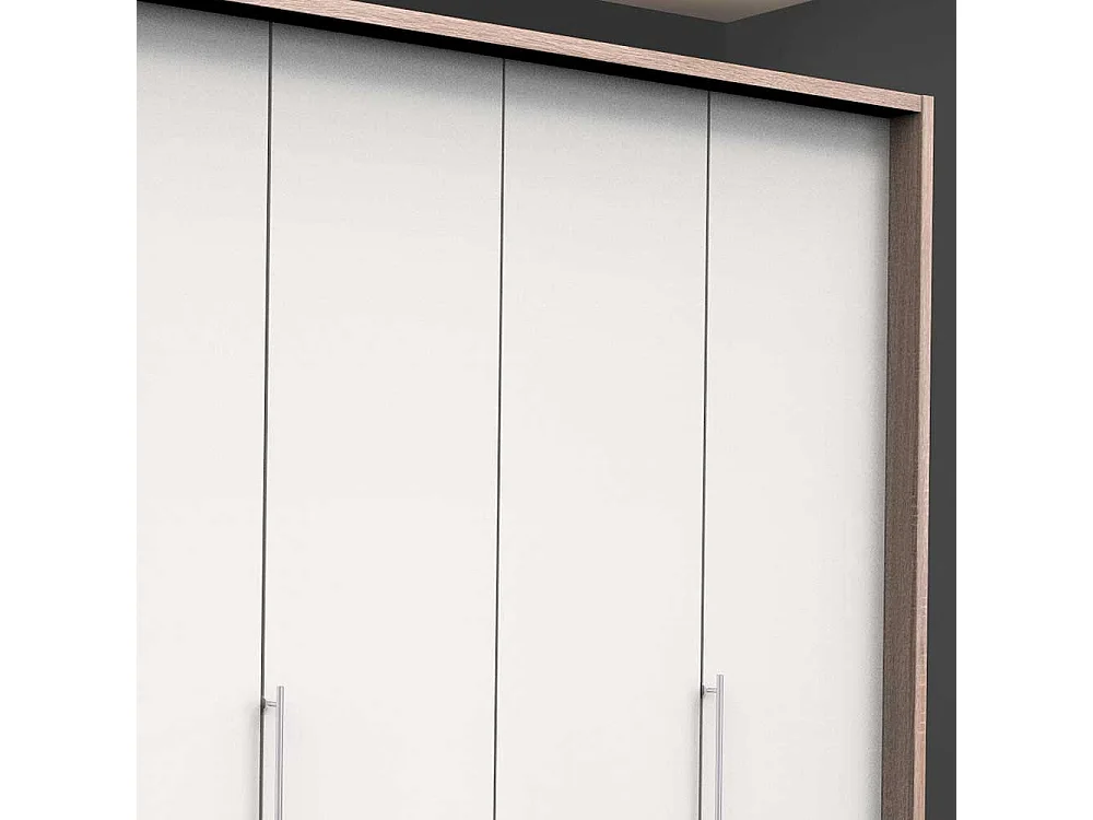 Schlafzimmerschrank mit Falttüren und Schubladen Made in Germany